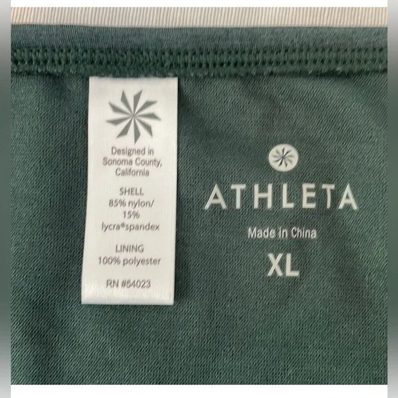 NWOT Athleta Aqualuxe bikini emerald green size M/XL - Picture 11 of 15